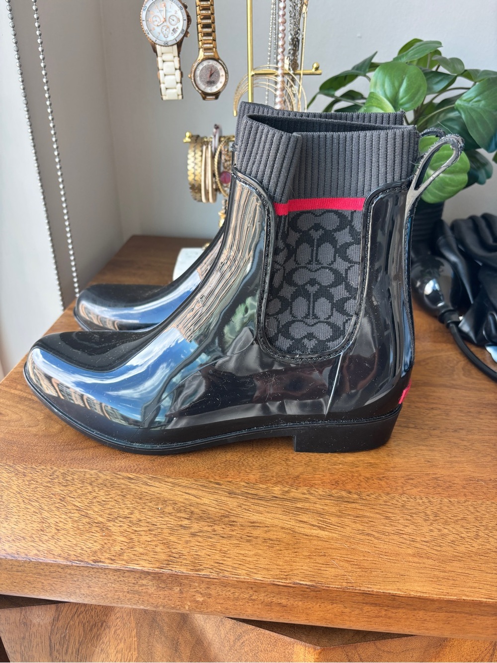 Coach Rivington Rain Boots